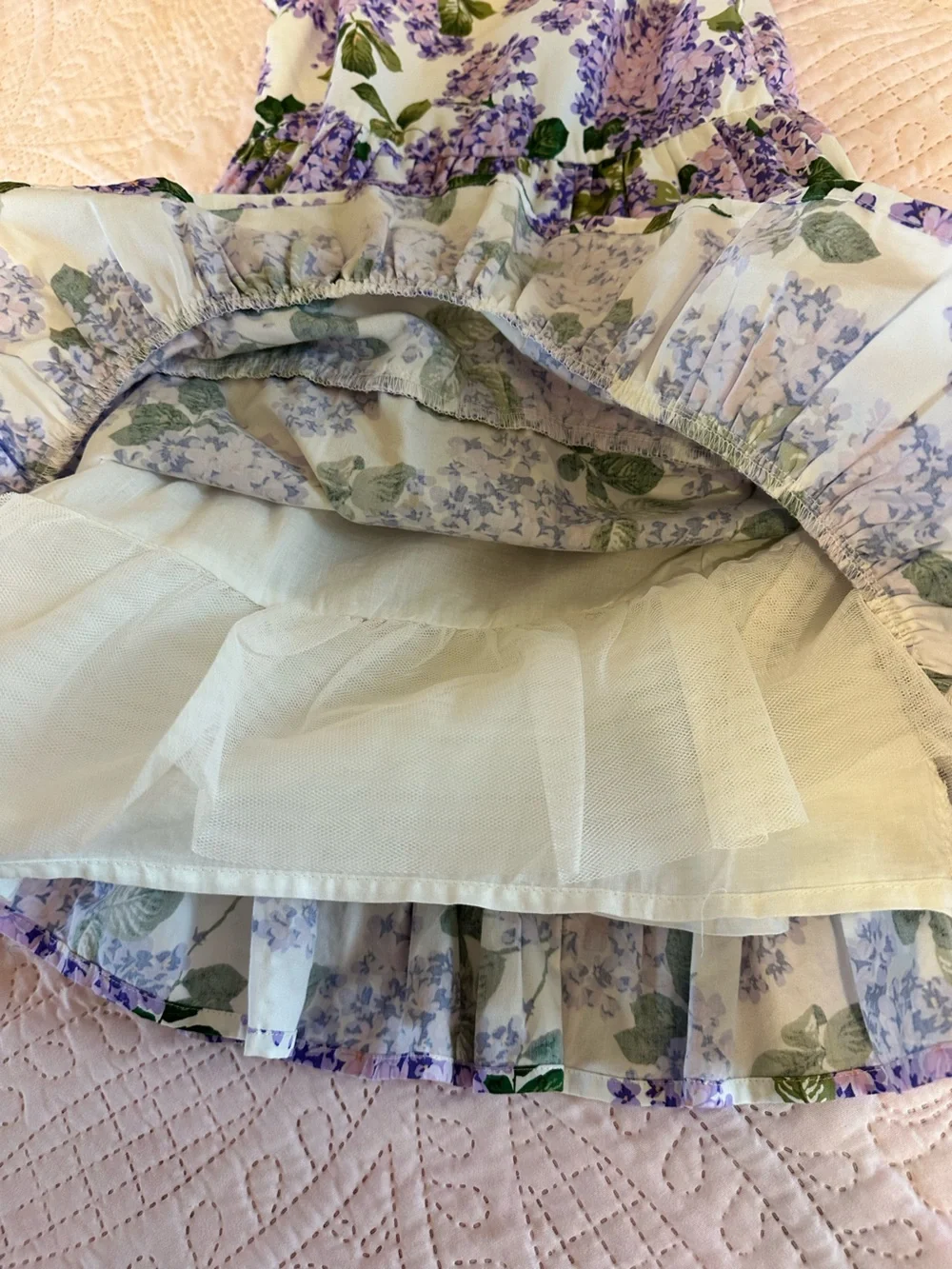 Gymboree Girls Floral Dress with Flower Crossbody Bag & Headband